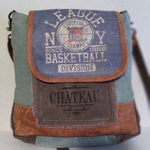 Large Canvas Messenger Bag